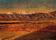 Albert Bierstadt The Grand Tetons Spain oil painting artist